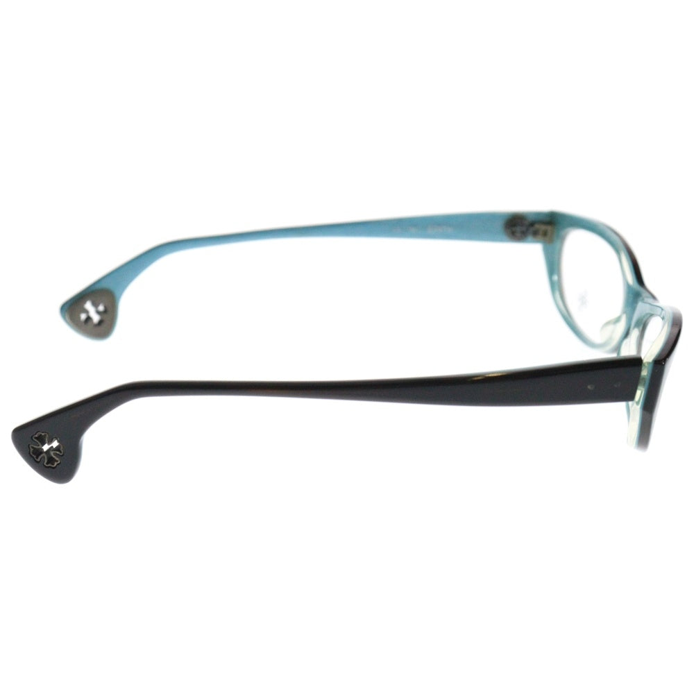 CHROME HEARTS(クロムハーツ) EDITH CHプラステンプル サングラス アイウェア 眼鏡 ブラック/ブルー