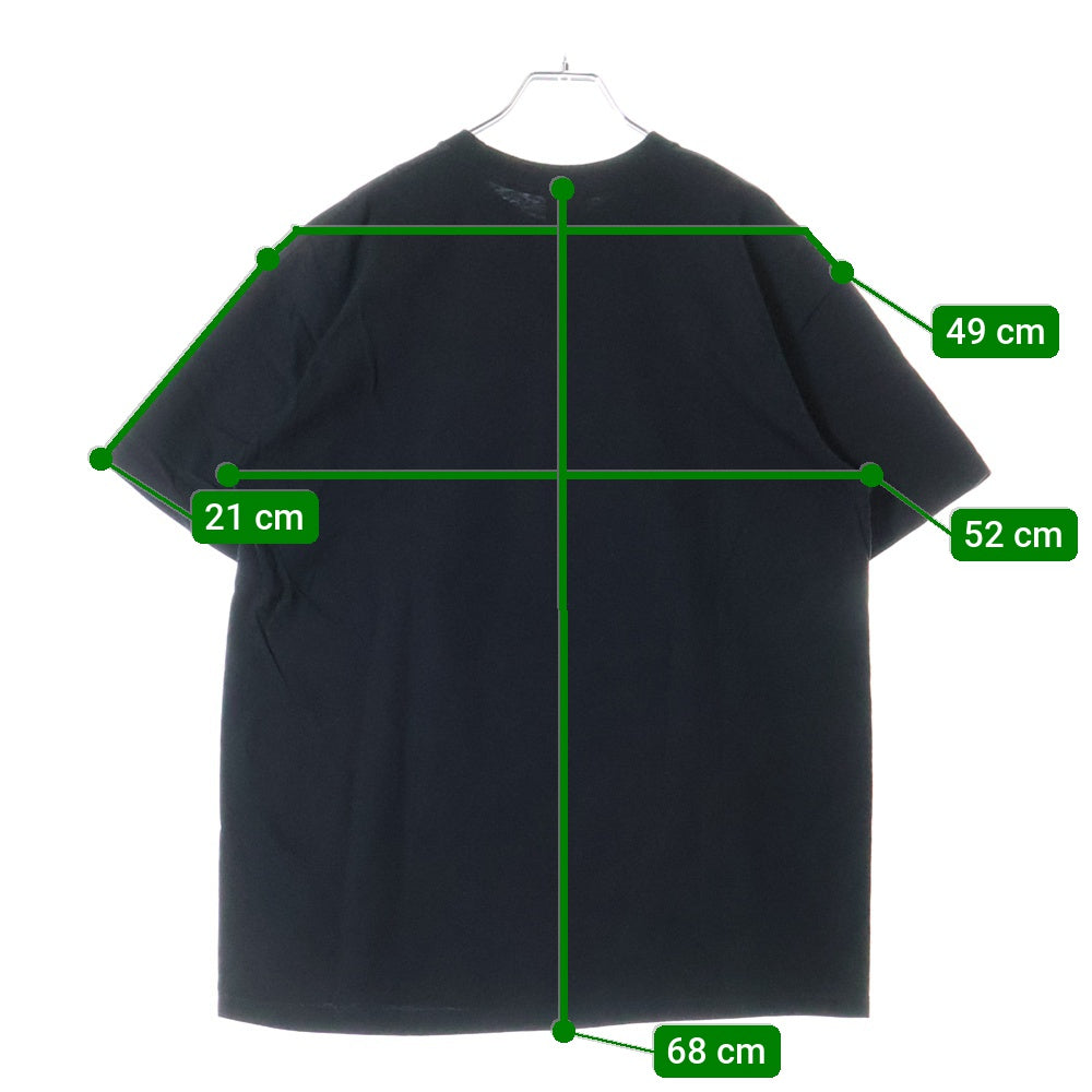 SUPREME(シュプリーム) 17AW Nas Tee ナズ フロントプリント クルーネック半袖Tシャツ カットソー ブラック
