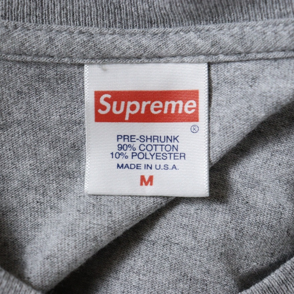 SUPREME(シュプリーム) 17SS Sade Tee シャーデー フロントプリント クルーネック半袖Tシャツ カットソー グレー