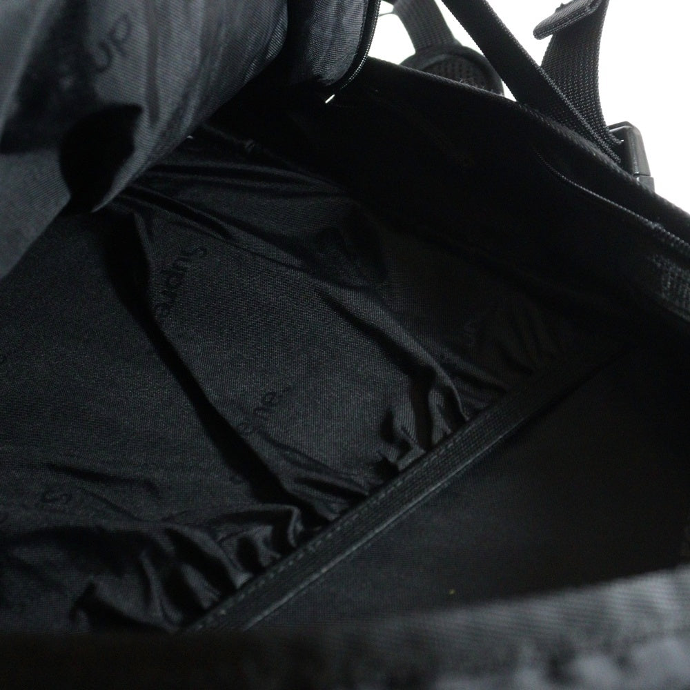 SUPREME(シュプリーム) 18AW Backpack ロゴ プリント バックパック リュック ブラック