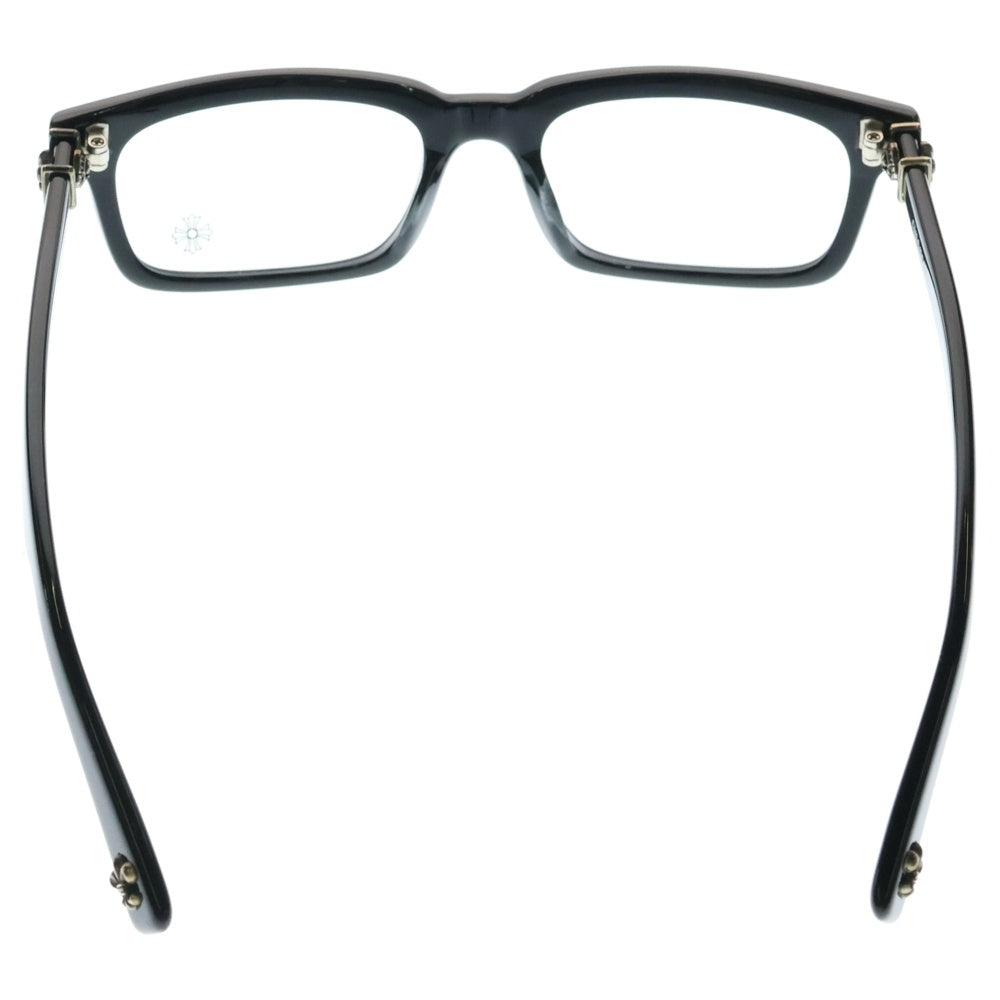 CHROME HEARTS(クロムハーツ) PONTIFASS BSフレア装飾 スクエアレンズサングラス アイウェア ブラック