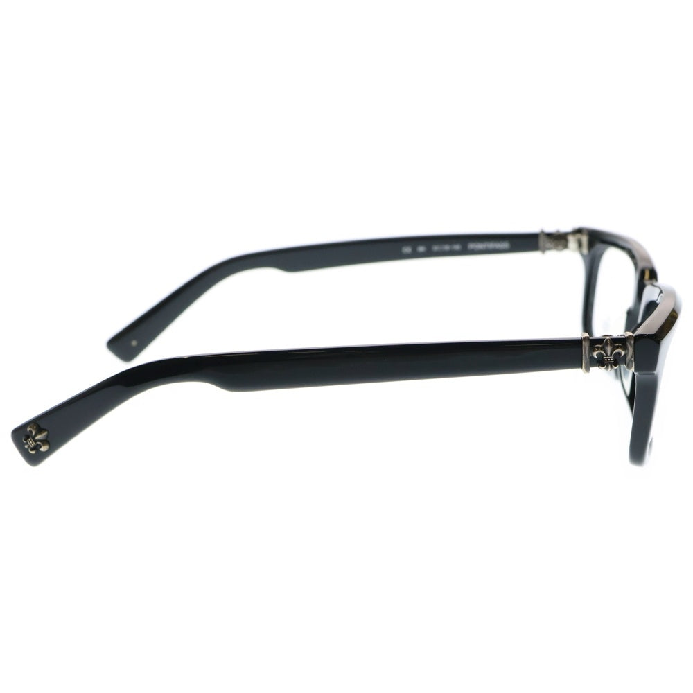 CHROME HEARTS(クロムハーツ) PONTIFASS BSフレア装飾 スクエアレンズサングラス アイウェア ブラック