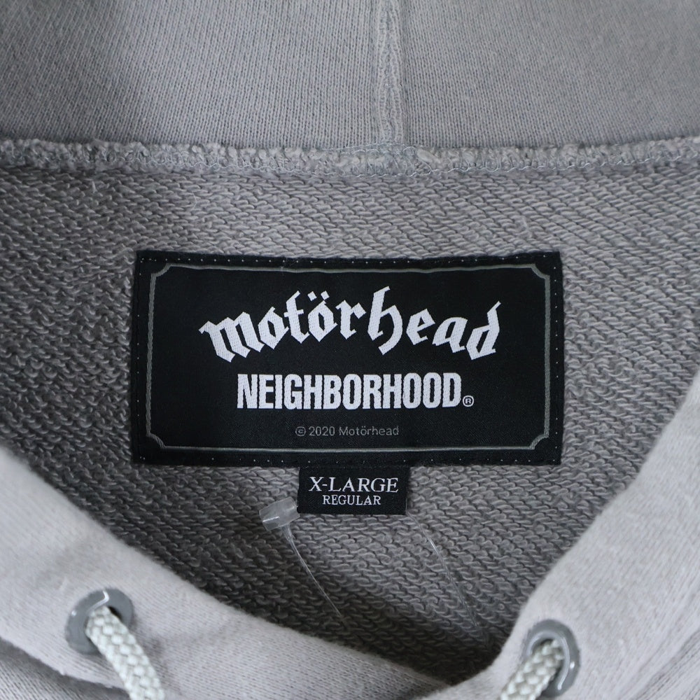 NEIGHBORHOOD(ネイバーフッド) 20AW NHMH C-HOODED Motorheadプリントプルオーバーパーカー 202UWMHN-CSM01S