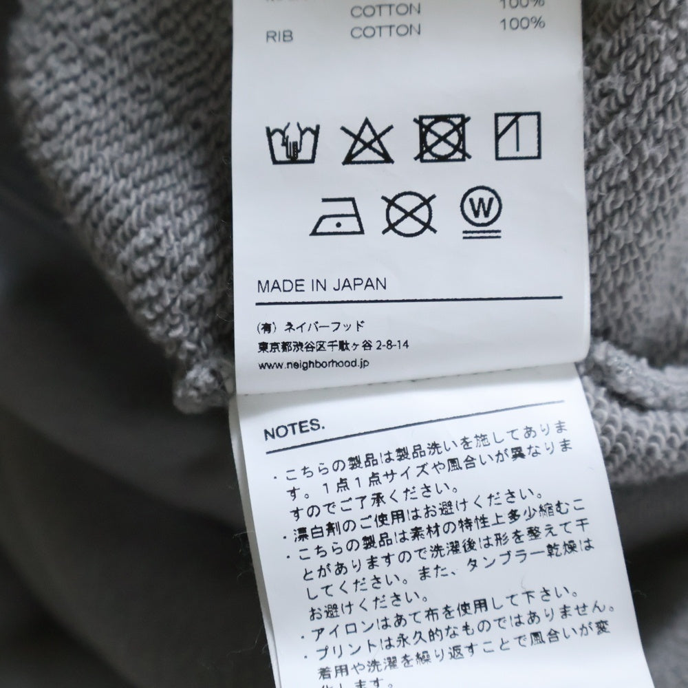 NEIGHBORHOOD(ネイバーフッド) 20AW NHMH C-HOODED Motorheadプリントプルオーバーパーカー 202UWMHN-CSM01S