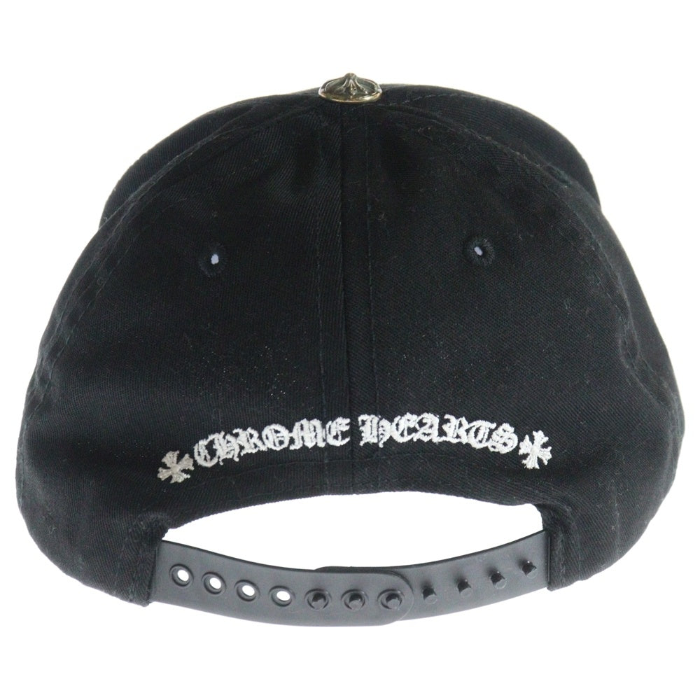 CHROME HEARTS(クロムハーツ) CH LOGO BASEBALL CAP 5パネル フロントロゴ ベースボールキャップ 帽子 ブラック/グレー