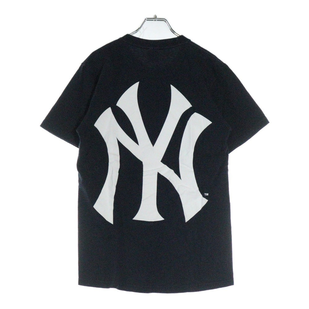 SUPREME(シュプリーム) 15SS ×New York Yankees Box Logo Tee ニューヨークヤンキース ボックスロゴ半袖Tシャツ カットソー ネイビー