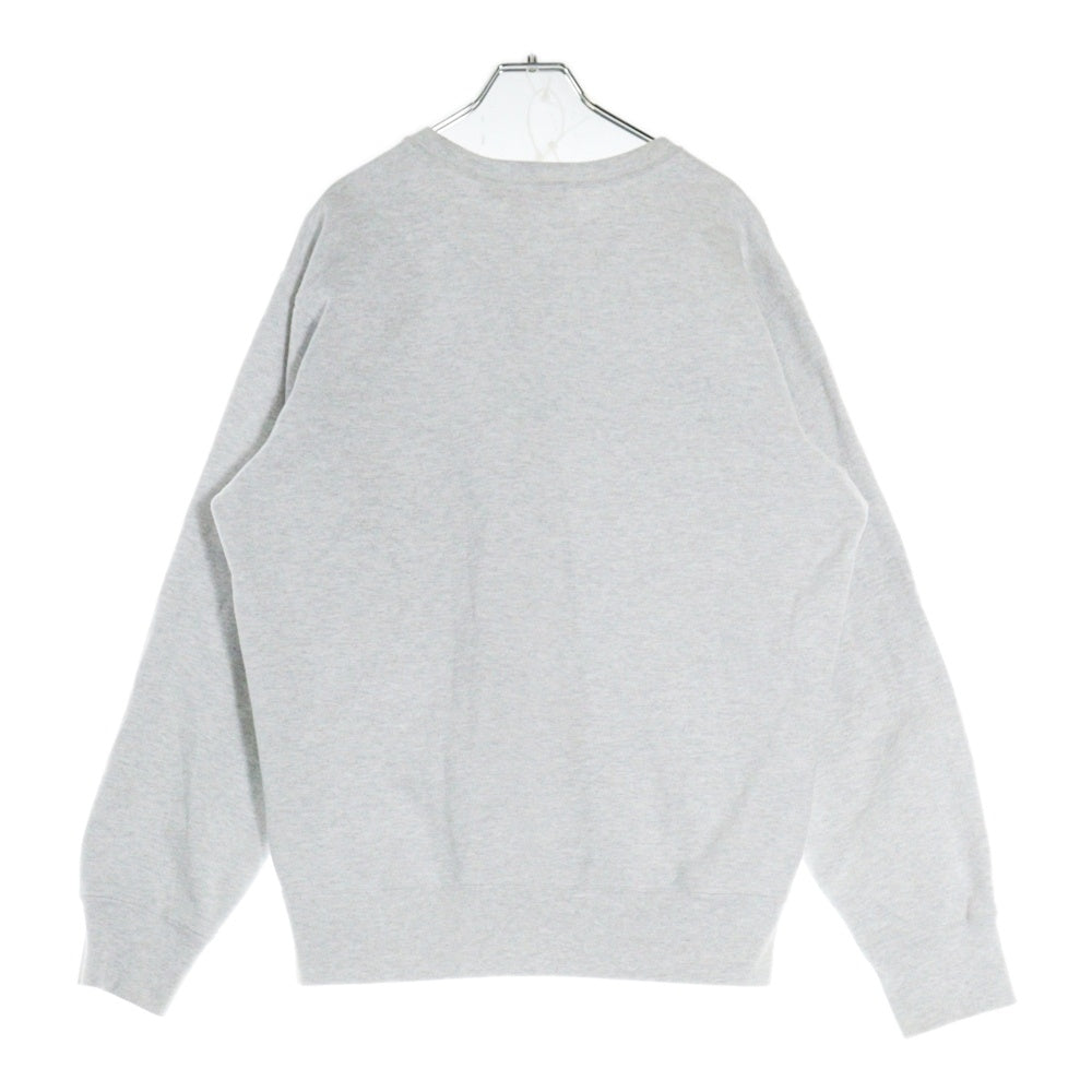 SUPREME(シュプリーム) 19AW Breed Crewneck ブレードロゴ クルーネックスウェットトレーナー グレー