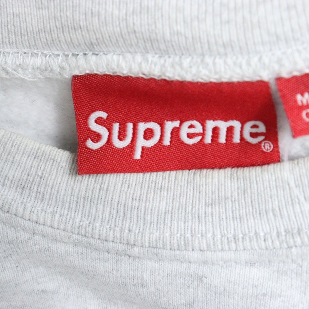 SUPREME(シュプリーム) 19AW Breed Crewneck ブレードロゴ クルーネックスウェットトレーナー グレー