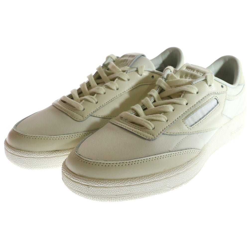 Reebok(リーボック) ×PIZZA SLICE CLUB C 85 FZ0270 ピザスライスクラブ ローカットスニーカー シューズ ホワイト US7.5/25.5cm