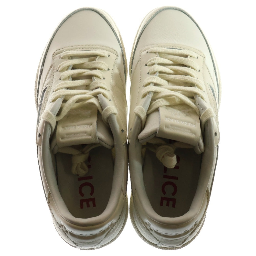Reebok(リーボック) ×PIZZA SLICE CLUB C 85 FZ0270 ピザスライスクラブ ローカットスニーカー シューズ ホワイト US7.5/25.5cm