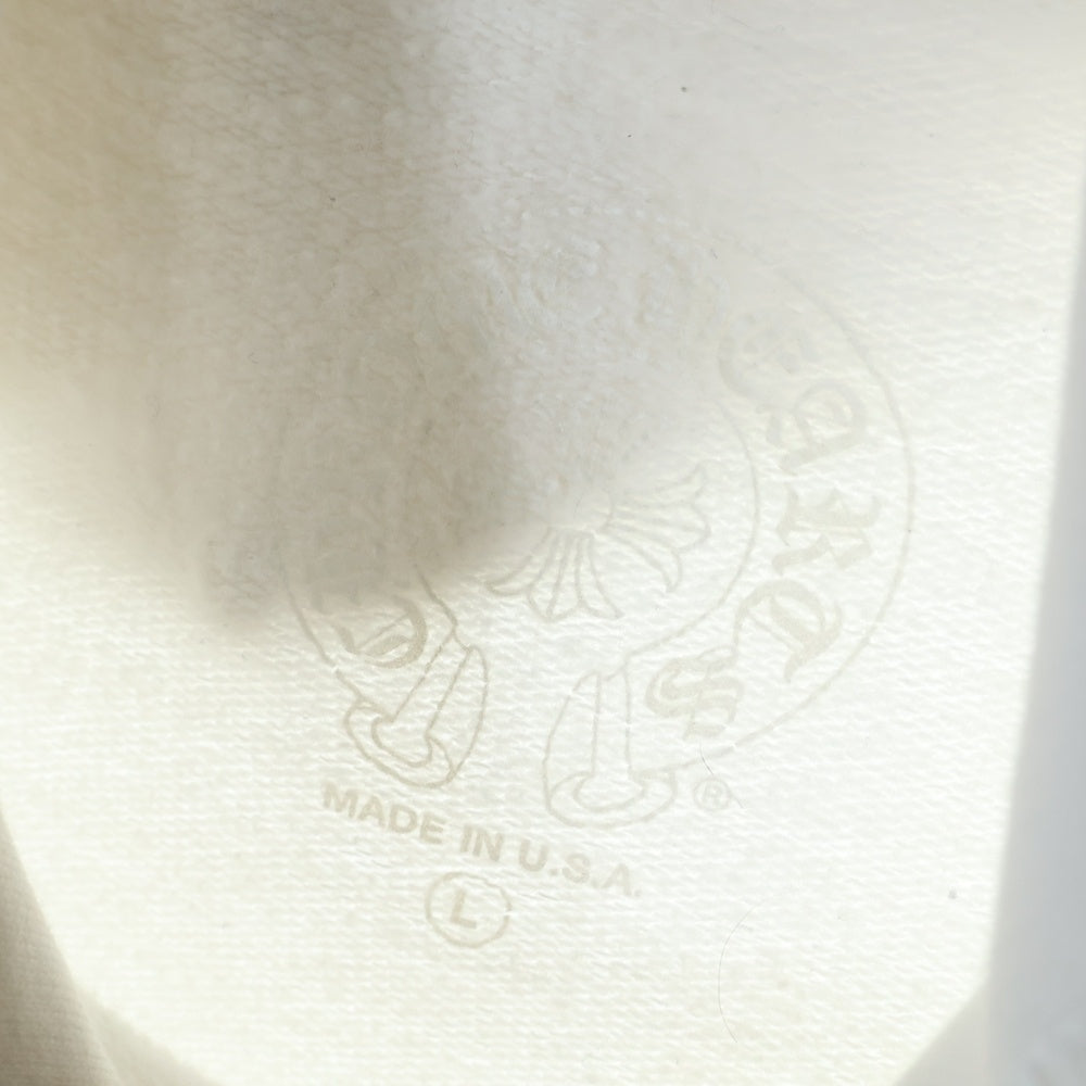 CHROME HEARTS(クロムハーツ) ×MATTY BOY Chomper Horseshoe Hoodie マッティボーイ チョンパーホースシュー スウェットプルオーバーフーディーパーカー ホワイト