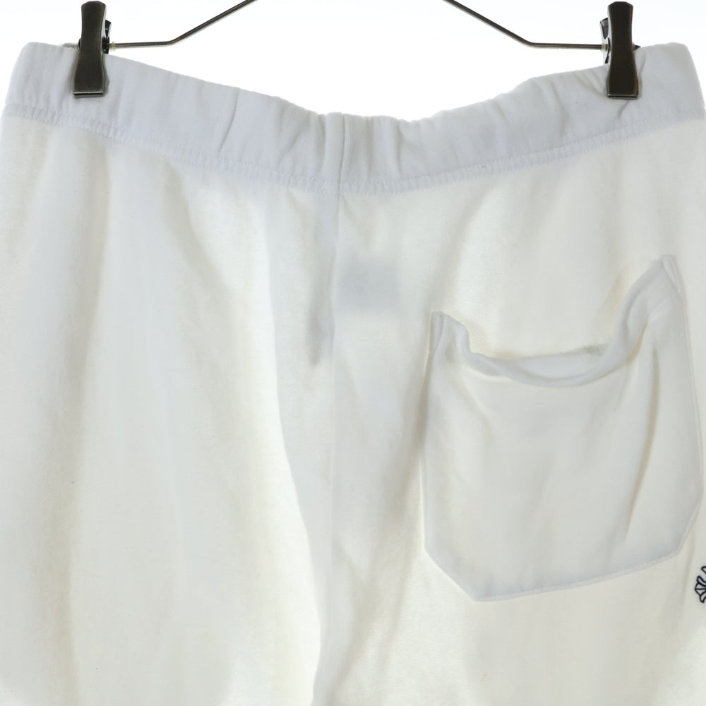 CHROME HEARTS(クロムハーツ) Y NOT Sweat Pants ロゴ刺繍ワイノットスウェットロングパンツ ホワイト