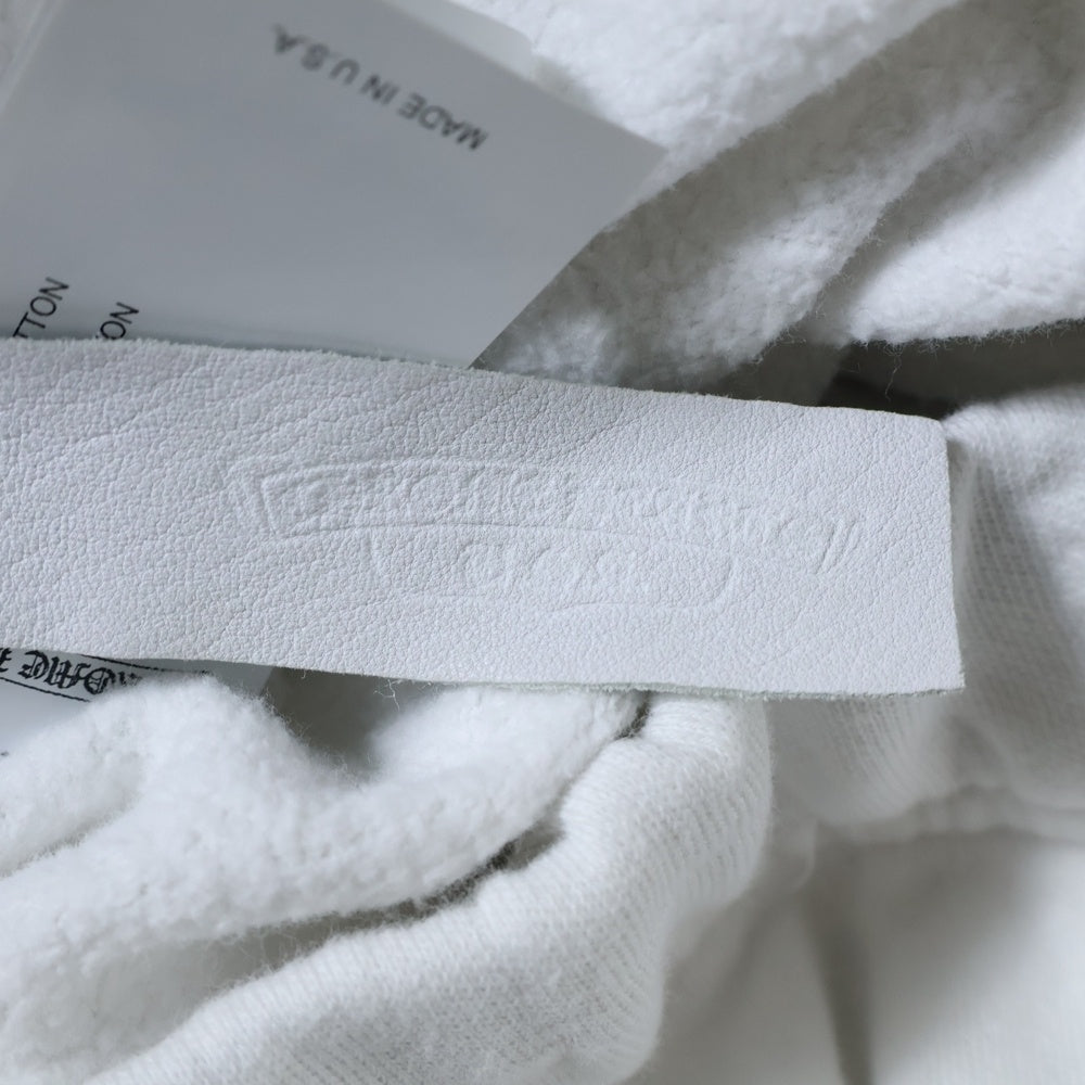 CHROME HEARTS(クロムハーツ) Y NOT Sweat Pants ロゴ刺繍ワイノットスウェットロングパンツ ホワイト