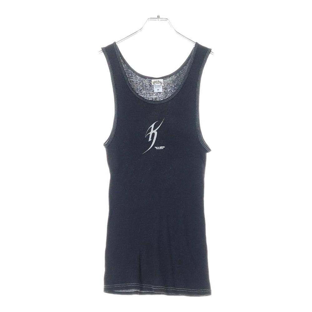 CHROME HEARTS(クロムハーツ) ×小室哲哉 KYOSUKE HIMURO 15th Anniversary Special LIVE プリントリブタンクトップ ノースリーブ ブラック