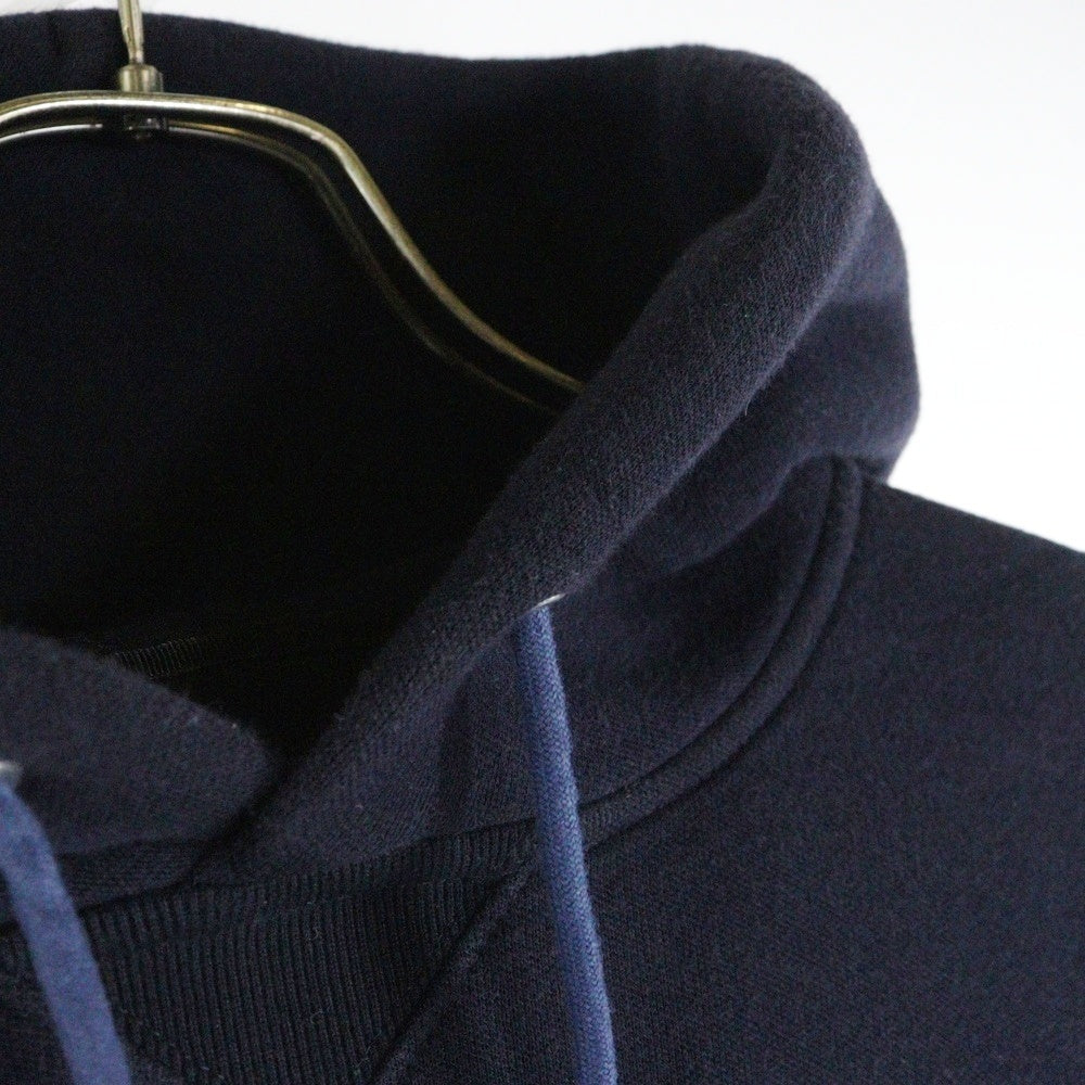 Sacai(サカイ) Sponge Sweat MA-1 Hoodie SCM-033 ナイロン切り替え スウェット プルオーバーパーカー ネイビー