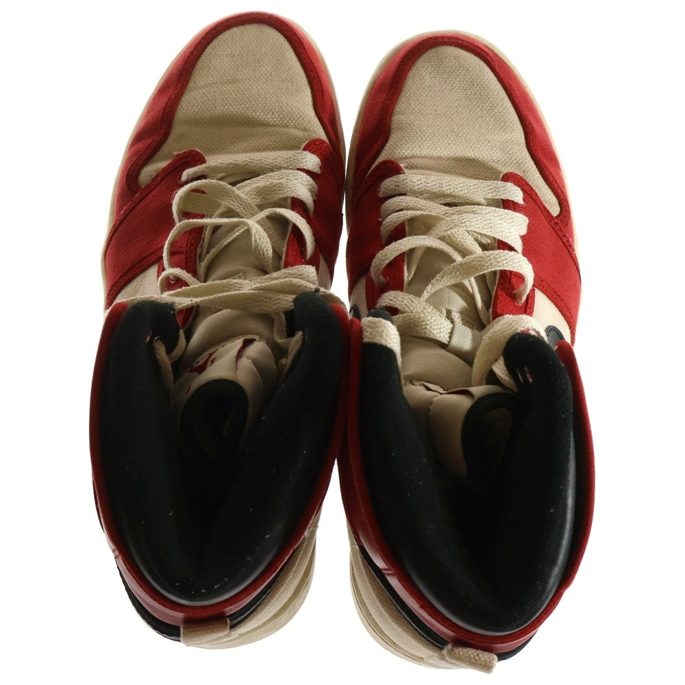 NIKE(ナイキ) RETRO KO HIGH 402297-101 エアジョーダン1 ノックアウト ハイカットスニーカー シカゴ US9.5/27.5cm ホワイト/レッド