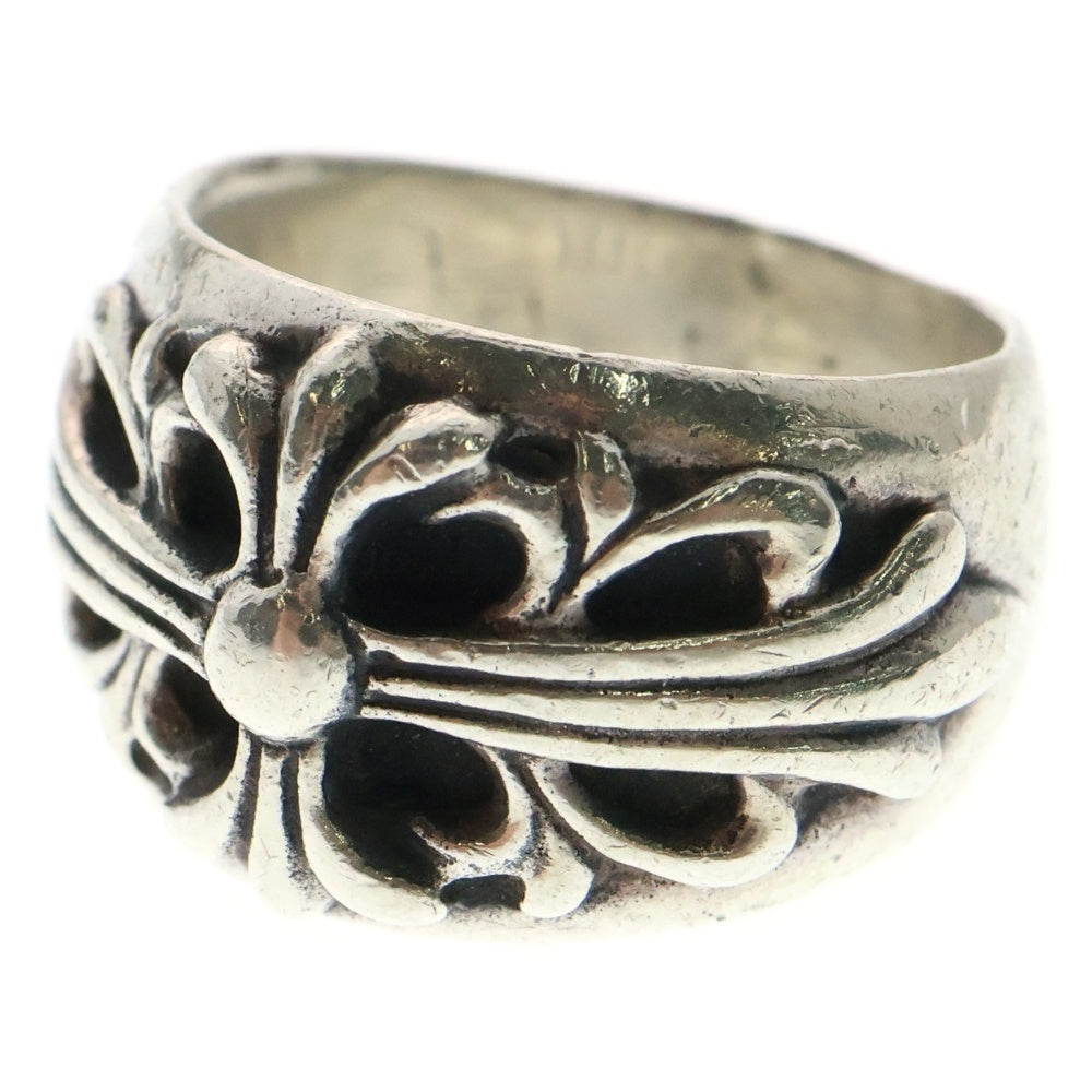 CHROME HEARTS(クロムハーツ) FLRL CRS フローラルクロス リング シルバー BCA346