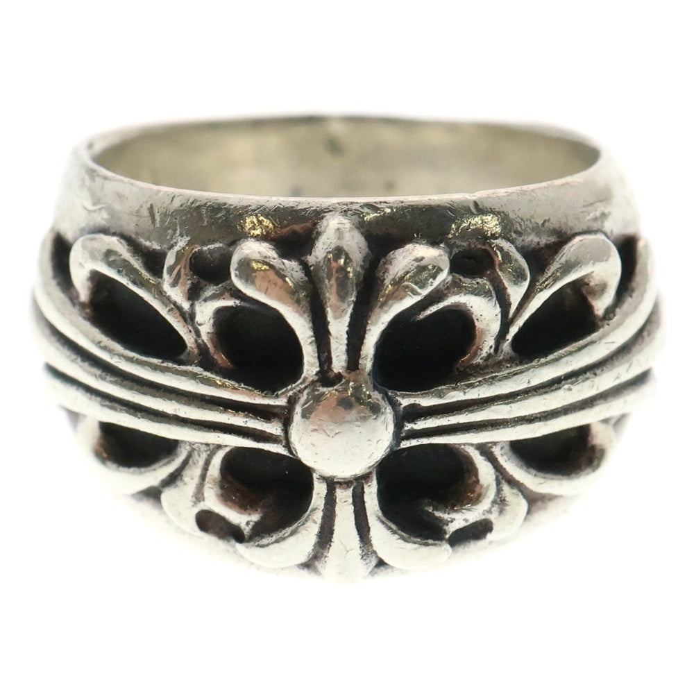 CHROME HEARTS(クロムハーツ) FLRL CRS フローラルクロス リング シルバー BCA346