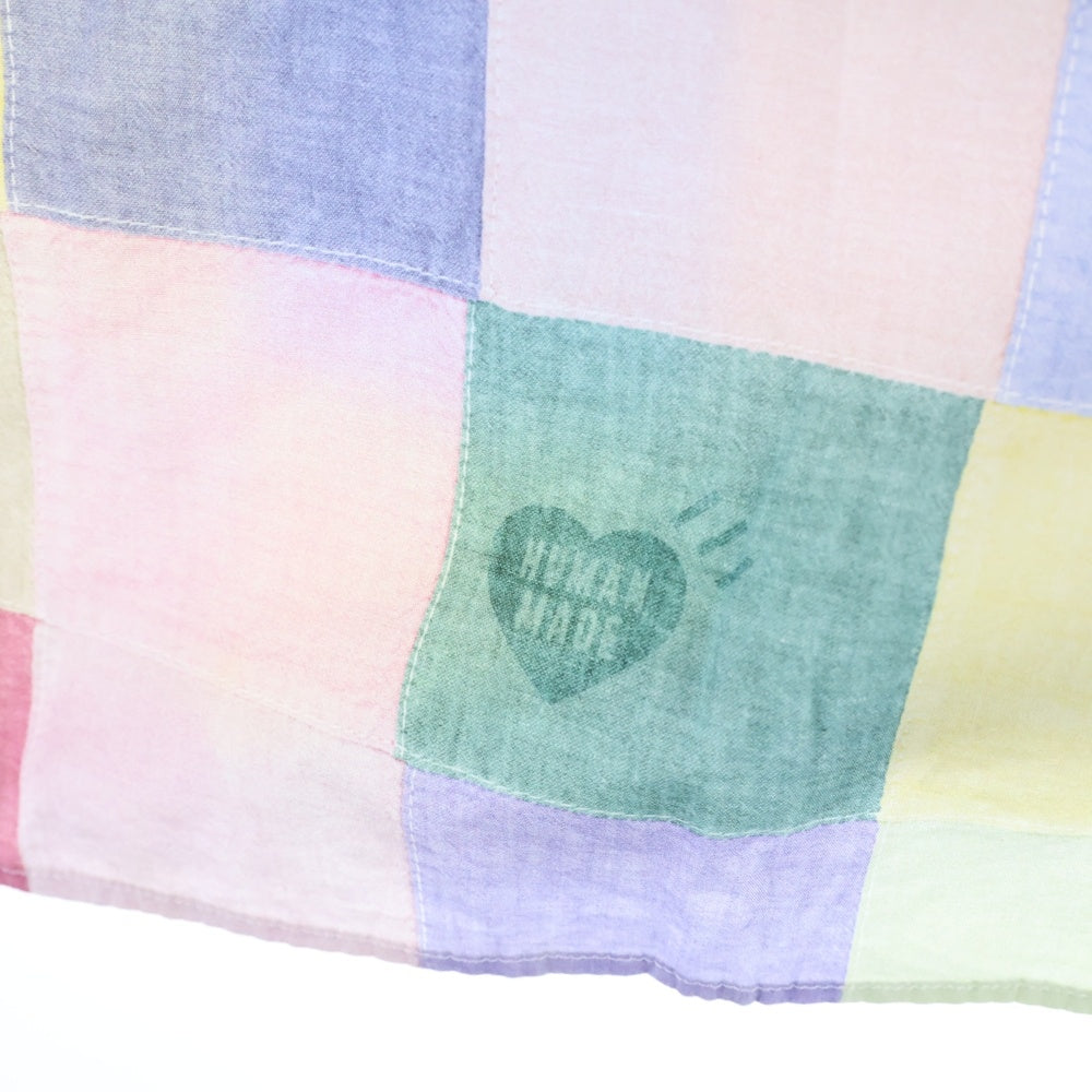 HUMAN MADE(ヒューマンメイド) PATCHWORK SHIRT パッチワーク 半袖シャツ マルチ