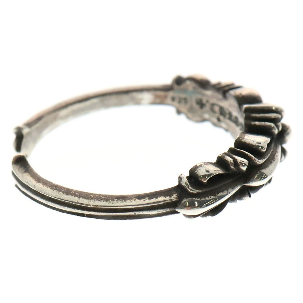 CHROME HEARTS(クロムハーツ) BABY CLSC ベイビークラシックダブルフローラルリング シルバー