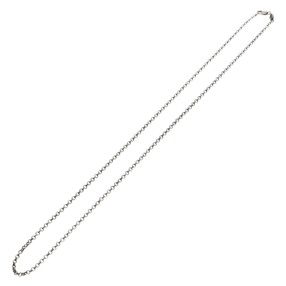 CHROME HEARTS(クロムハーツ) NECKCHAIN R20 ロールチェーンネックレス 20inch シルバー BCA084