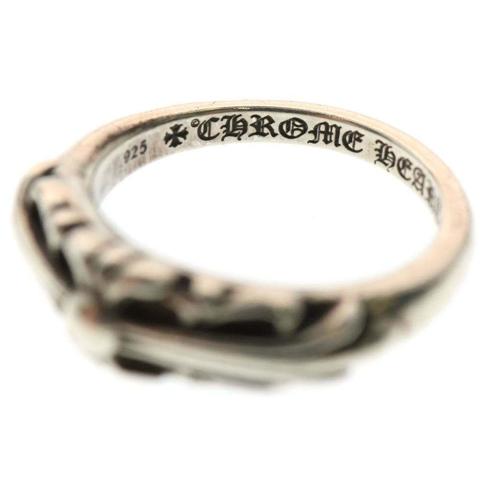 CHROME HEARTS(クロムハーツ) BABY CLASSIC ベイビークラシックフローラルクロスリング シルバー BCA338