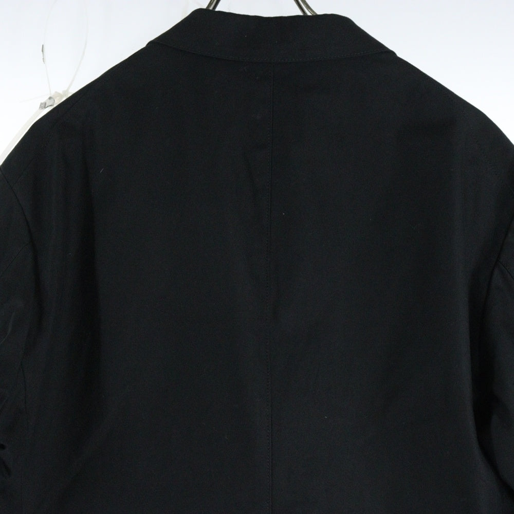 WACKO MARIA(ワコマリア) UNCONSTRUCTED JACKET アンコンストラクテッド 裏地レオパード柄 テーラード ジャケット ブラック