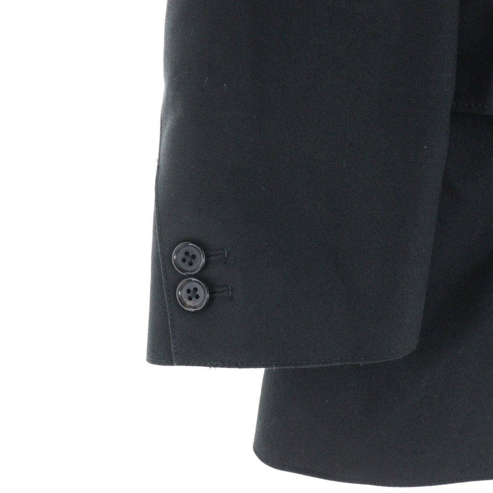 WACKO MARIA(ワコマリア) UNCONSTRUCTED JACKET アンコンストラクテッド 裏地レオパード柄 テーラード ジャケット ブラック
