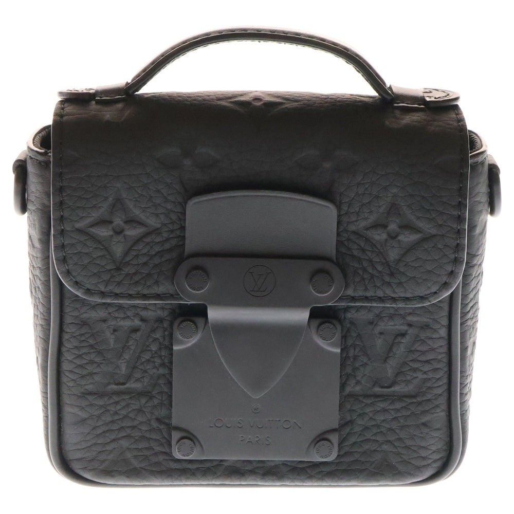 LOUIS VUITTON(ルイヴィトン) トリヨン モノグラム ピコ Sロック ミニレザーショルダーバッグ M83148 ブラック