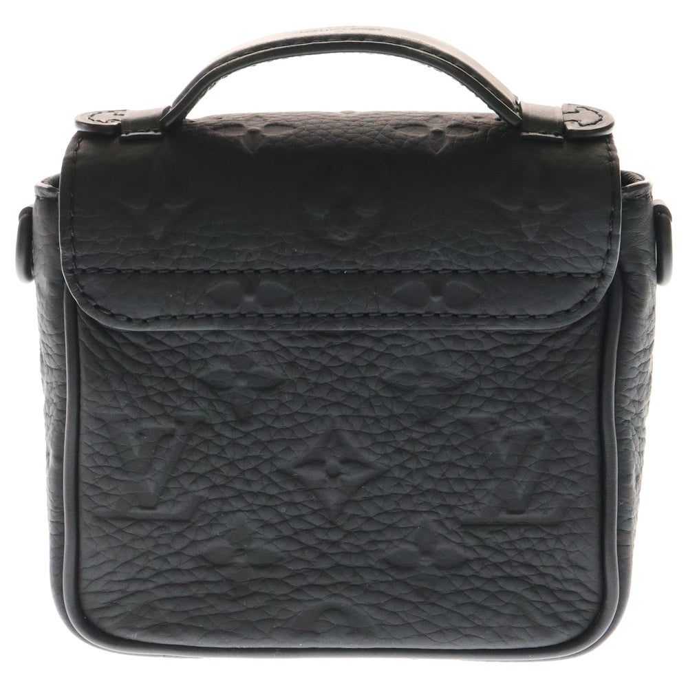 LOUIS VUITTON(ルイヴィトン) トリヨン モノグラム ピコ Sロック ミニレザーショルダーバッグ M83148 ブラック