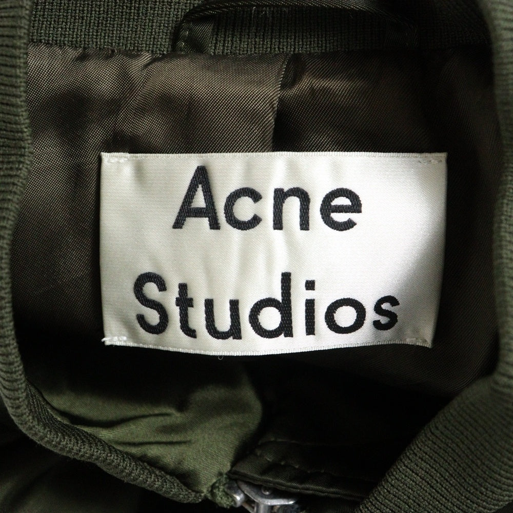 Acne Studios(アクネ ストゥディオズ) ECLIPSE SHINE PAW14 MA-1 コート カーキ