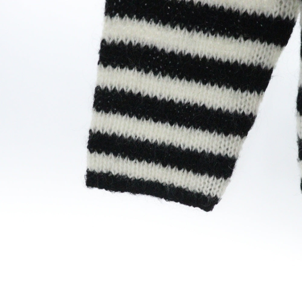 SUPREME(シュプリーム) 19AW Stripe Mohair Sweater ストライプ モヘアセーター ニット ブラック/ホワイト