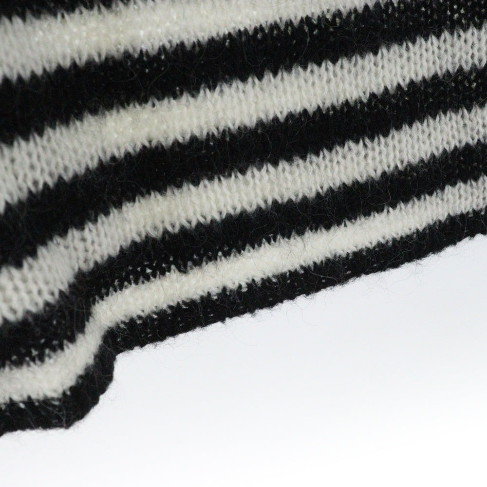 SUPREME(シュプリーム) 19AW Stripe Mohair Sweater ストライプ モヘアセーター ニット ブラック/ホワイト