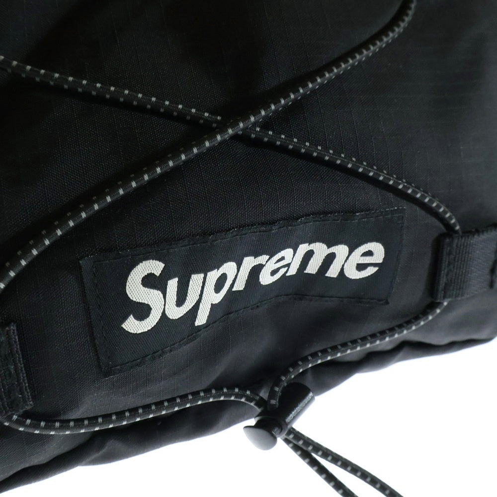 SUPREME(シュプリーム) 17SS Waist Bag ボックスロゴ ナイロンウエストバッグ ショルダーバッグ ブラック