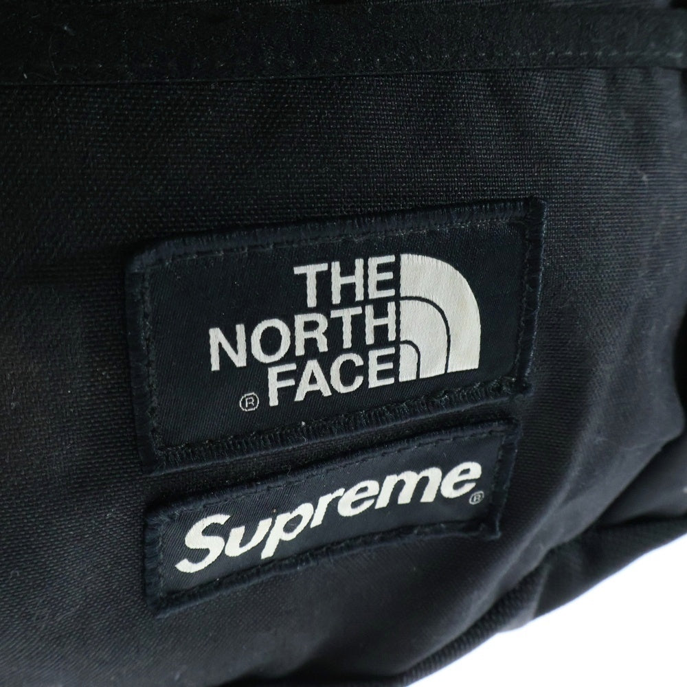 SUPREME(シュプリーム) 18AW ×THE NORTH FACE Expedition Waist Bag NF0A3SE7 ザノースフェイス エクスペディション ウェストバッグ ショルダーバッグ ボディバッグ ブラック