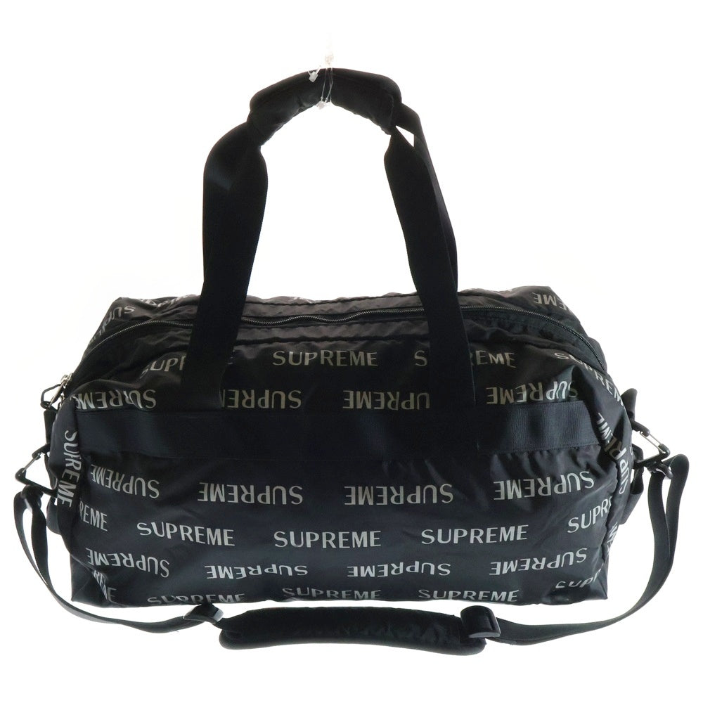 Supreme ボストンバッグ 16AWリフレクティブリピート Supreme 3M Reflective Repeat Duffle Bag Black - FW16 - US