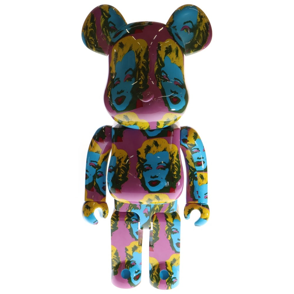 MEDICOM TOY(メディコムトイ) BE@RBRICK Andy Warhol Marilyn Monroe #2 1000% ベアブリック マリリンモンローデザイン フィギュア マルチ