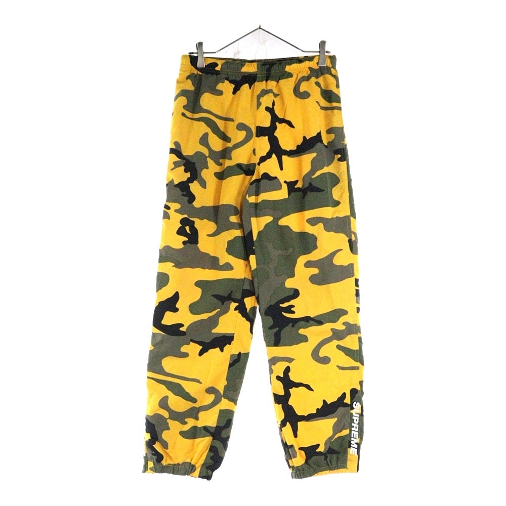 SUPREME(シュプリーム) 18SS Warm Up Pants 迷彩柄 ウォームアップパンツ カーキ/イエロー