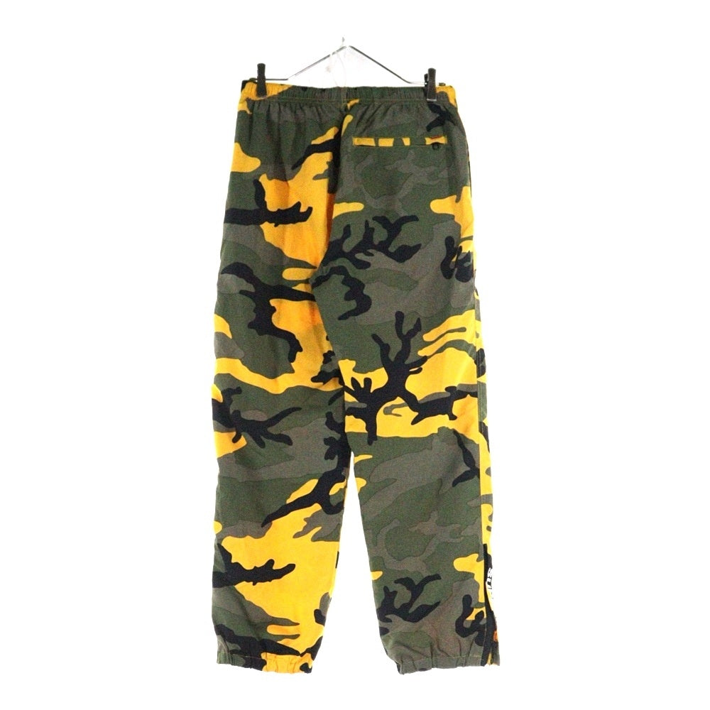 SUPREME(シュプリーム) 18SS Warm Up Pants 迷彩柄 ウォームアップパンツ カーキ/イエロー