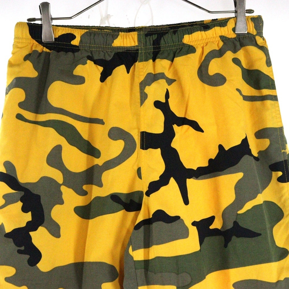 SUPREME(シュプリーム) 18SS Warm Up Pants 迷彩柄 ウォームアップパンツ カーキ/イエロー