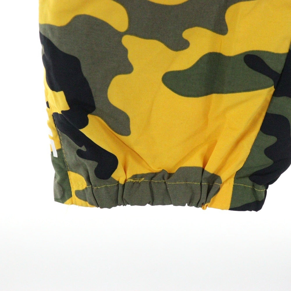 SUPREME(シュプリーム) 18SS Warm Up Pants 迷彩柄 ウォームアップパンツ カーキ/イエロー