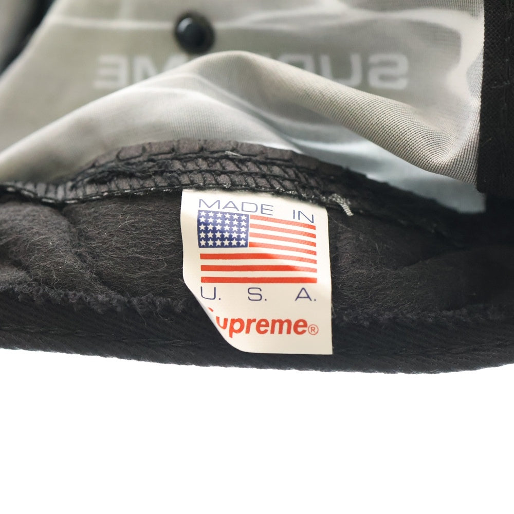 SUPREME(シュプリーム) 17SS Ripple Camp Cap リップル キャンプキャップ 帽子 ブラック