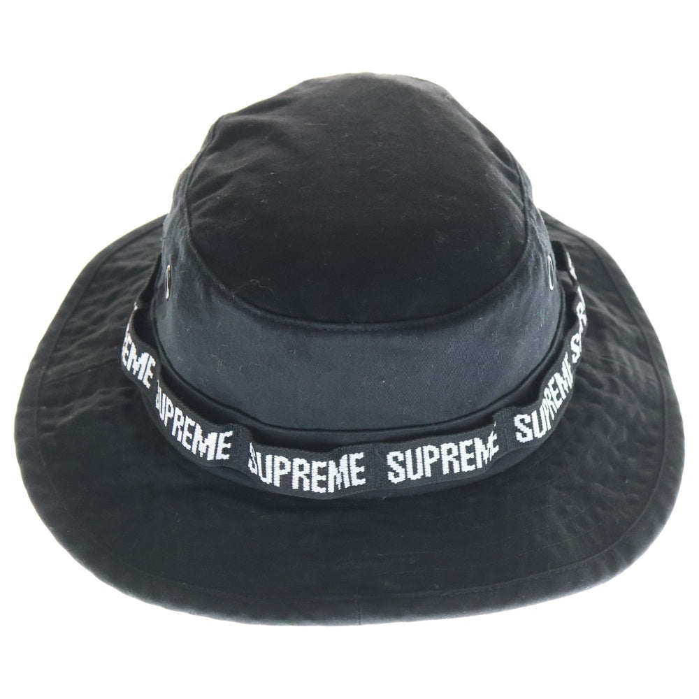 SUPREME(シュプリーム) 18SS Military Boonie ミリタリーブーニーハット 帽子 ブラック