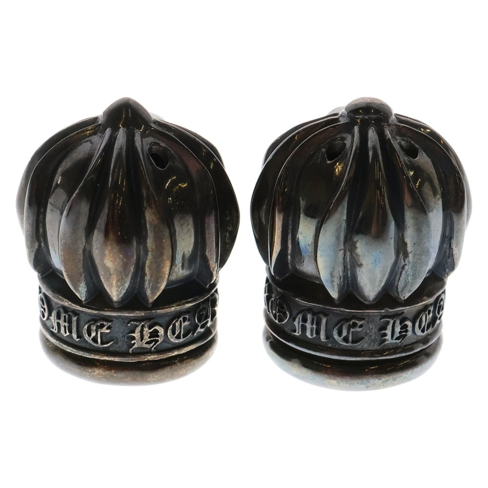 CHROME HEARTS(クロムハーツ) 2019年クリスマスノベルティ SALT N PEPPER SHAKER ソルトアンドペッパー ソルト&ペッパー 塩胡椒入れ シルバー