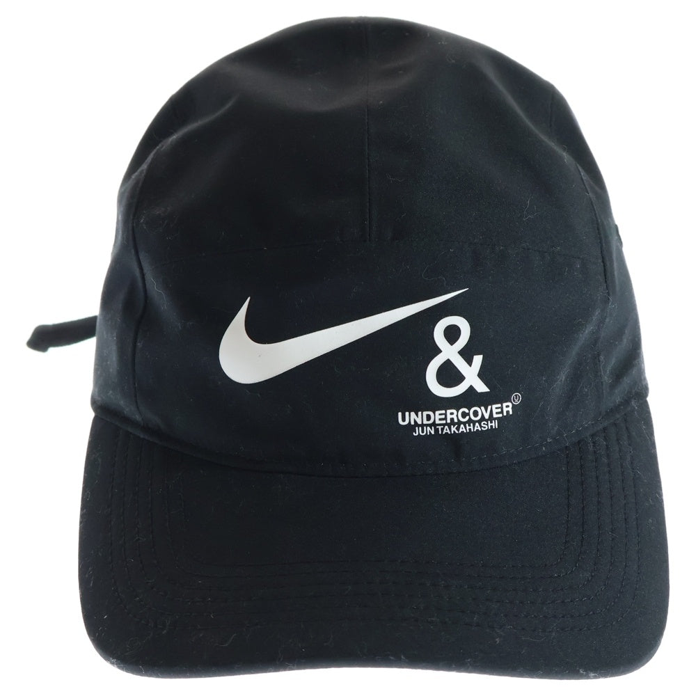 NIKE(ナイキ) 19AW × UNDERCOVER CK8620-010 ロゴプリント キャップ 帽子 ブラック