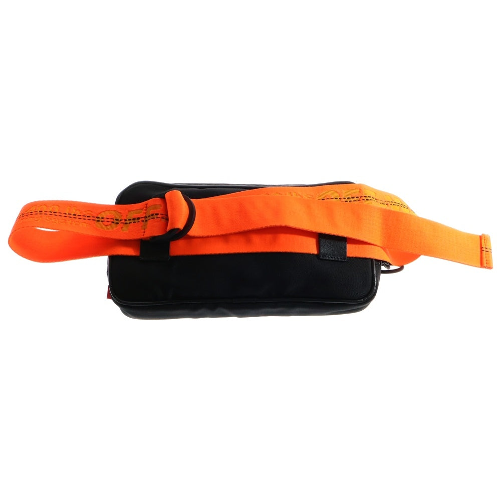 OFF-WHITE(オフホワイト) 3ポケット ボディバッグ OMNA024S18888008 ブラック