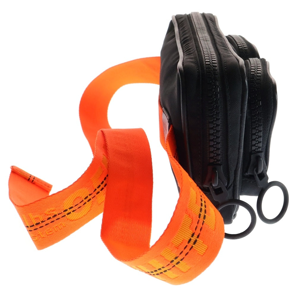 OFF-WHITE(オフホワイト) 3ポケット ボディバッグ OMNA024S18888008 ブラック