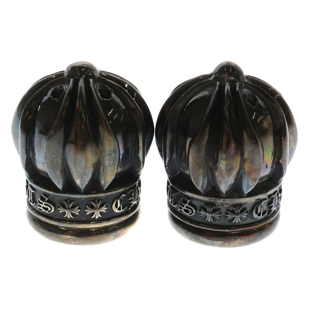 CHROME HEARTS(クロムハーツ) 2019年クリスマスノベルティ SALT N PEPPER SHAKER ソルトアンドペッパー ソルト&ペッパー 塩胡椒入れ シルバー