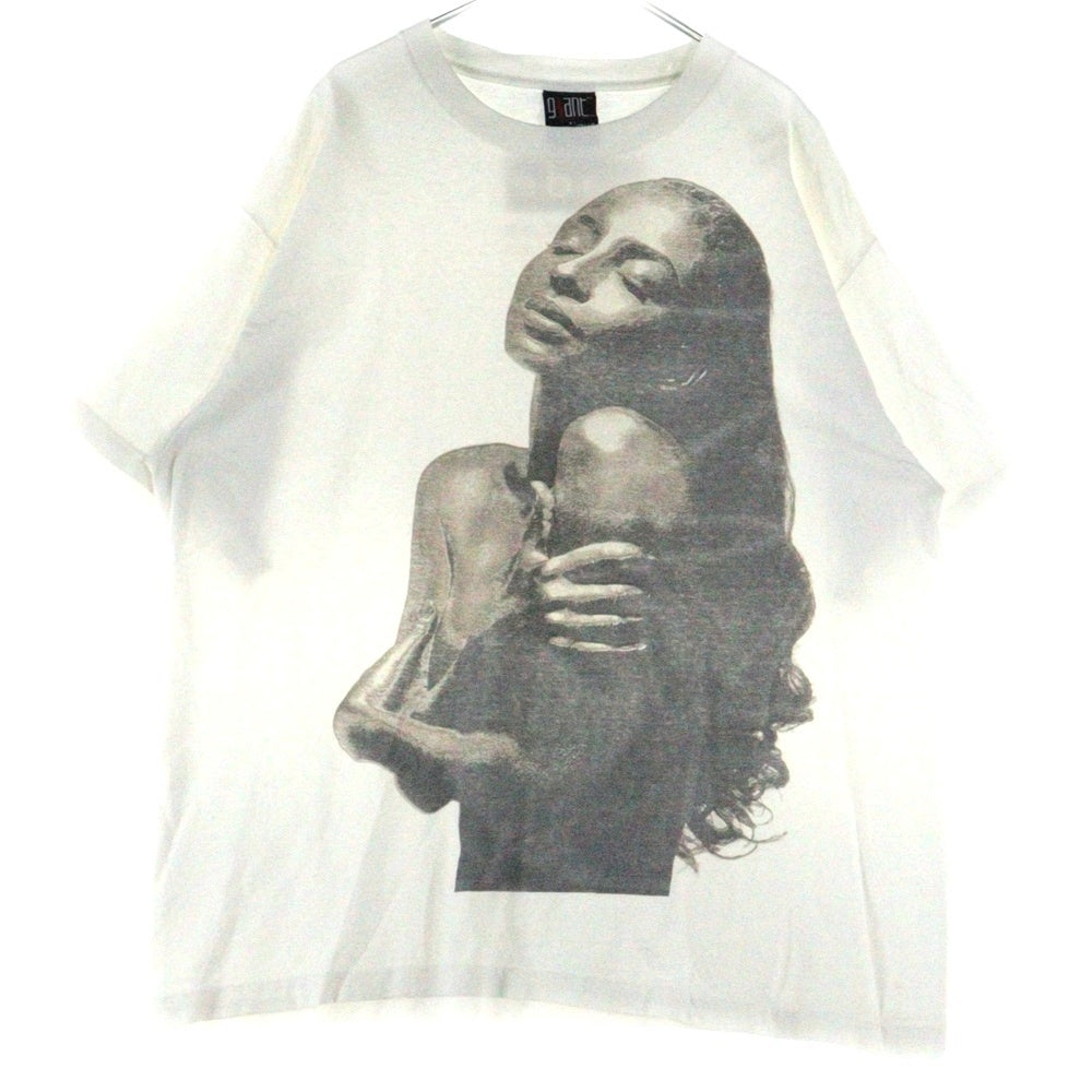 VINTAGE(ヴィンテージ) 90s SADE LOVE DELUXE WORLD TOUR 1993 TEE シャーデー 両面プリント半袖Tシャツ カットソー ホワイト