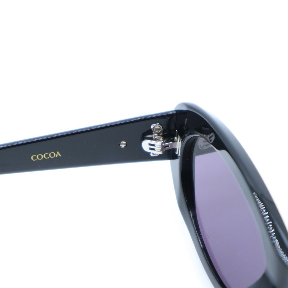 GENTLE MONSTER(ジェントルモンスター) Black Acetate Sunglasses COCOA-01 ブラックアセテート オーバルサングラス アイウェア 眼鏡 ブラック